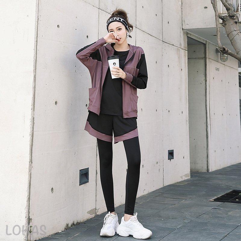 レディース 5点セット スポーツウェア ヨガウェア トレーニングウェア ランニングウェア 上下 4点セット フィットネス ジャージ Topas Lohas Hal Shop 通販 Yahoo ショッピング