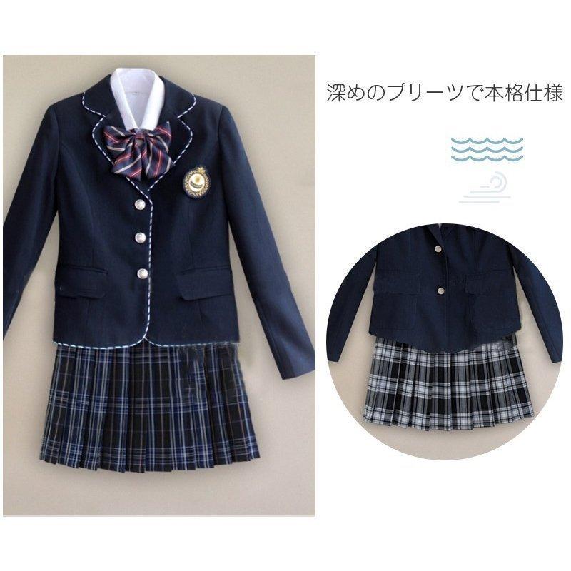 学生服 女の子 制服5点セット スーツ 卒業式 入学式 女子高生制服 
