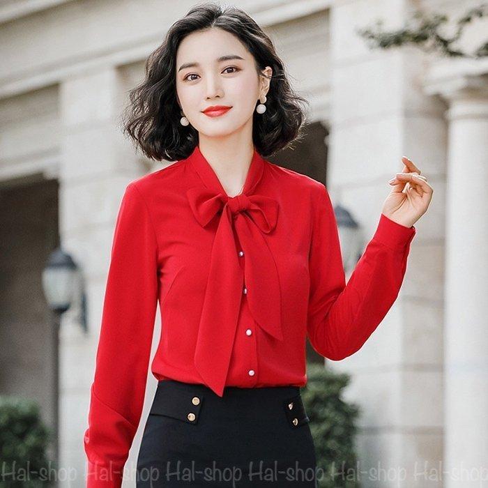 シャツレディース 長袖 ワイシャツ フォーマルシャツ ブラウス レディース スーツ インナー オフィス 制服 赤 Zyys Lohas Hal Shop 通販 Yahoo ショッピング