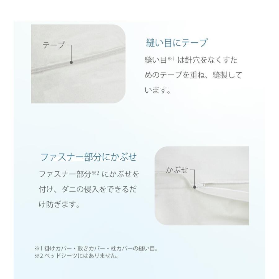 ダニゼロック アースプラス ベッドシーツ ボックス タイプ 100×200