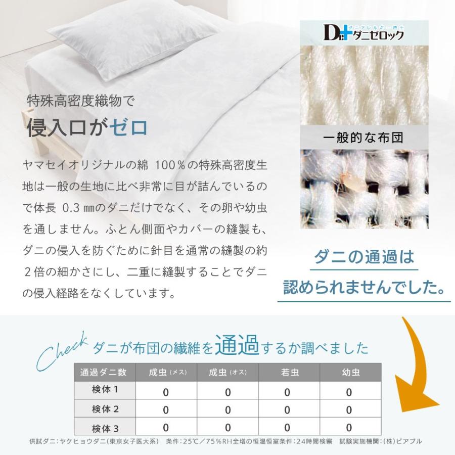 フラットシーツ ジュニア 140×230cm 防ダニ布団 ダニゼロック 防ダニ