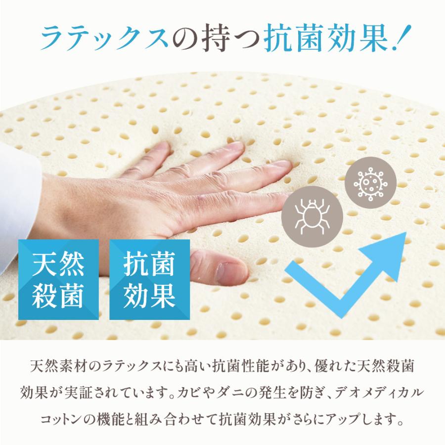 LOHATEX マットレス 三つ折りマットレス セミダブル 厚さ5ｃｍ　高反発 マットレス フラット 腰痛 肩こり 首こり 高反発寝具_10