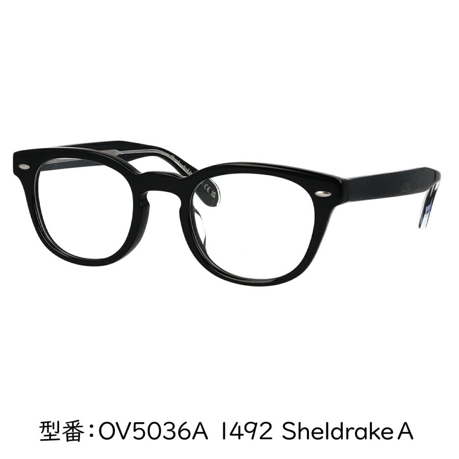 OLIVER PEOPLES オリバーピープルズ OV5036A 47サイズ SHELDRAKE シェルドレイク メガネ ブランド 度付き メンズ おしゃれ UVカット_6