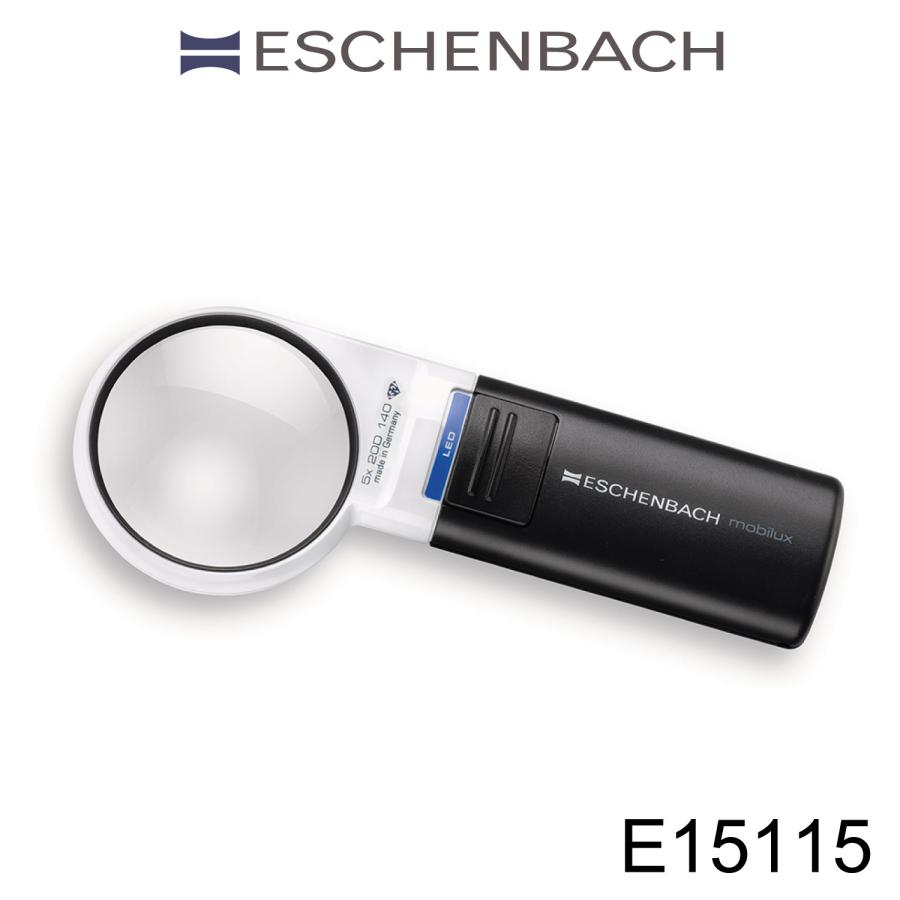 ESCHENBACH（エッシェンバッハ） ルーペ 虫眼鏡 拡大鏡 LED ワイド
