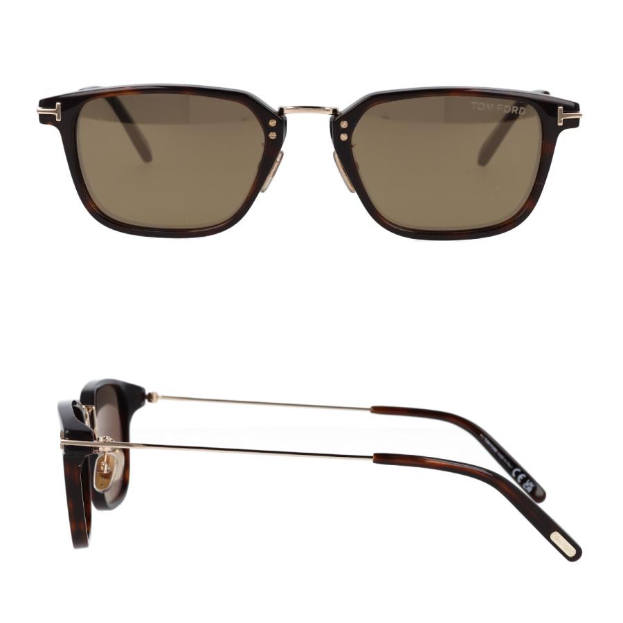 TOM FORD トムフォード サングラス スクエア型 紫外線カット ブルーライトカット アジアンフィット FT1042-D-S/V (TF1042-D-S) 01V 52E 【海外正規品】_4