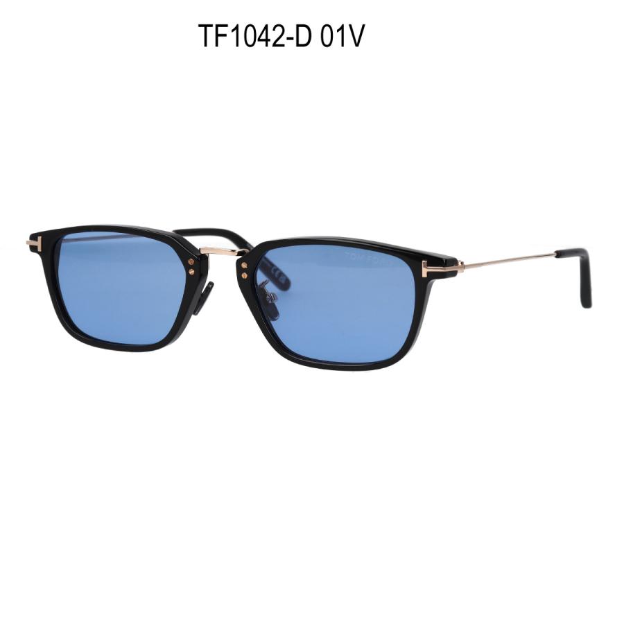 TOM FORD トムフォード サングラス スクエア型 紫外線カット ブルーライトカット アジアンフィット FT1042-D-S/V (TF1042-D-S) 01V 52E 【海外正規品】_7