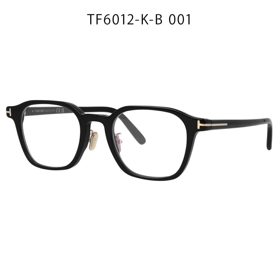 TOM FORD トムフォード メガネ ブルーライトカット ウェリントン型 アジアンフィット FT6012-K-B/V (TF6012-K-B) 001 020 【海外正規品】_3