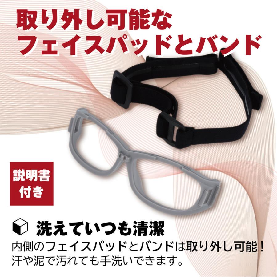 ゼット（ZETT） ZT-301 スポーツメガネ 子供用 野球 メガネ ゴーグル