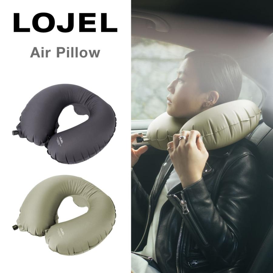 LOJEL AIRPILLOW ロジェール エアピロー トラベルピロー トラベルクッション コンパクト 空気枕 飛行機 新幹線 バス持ち込み