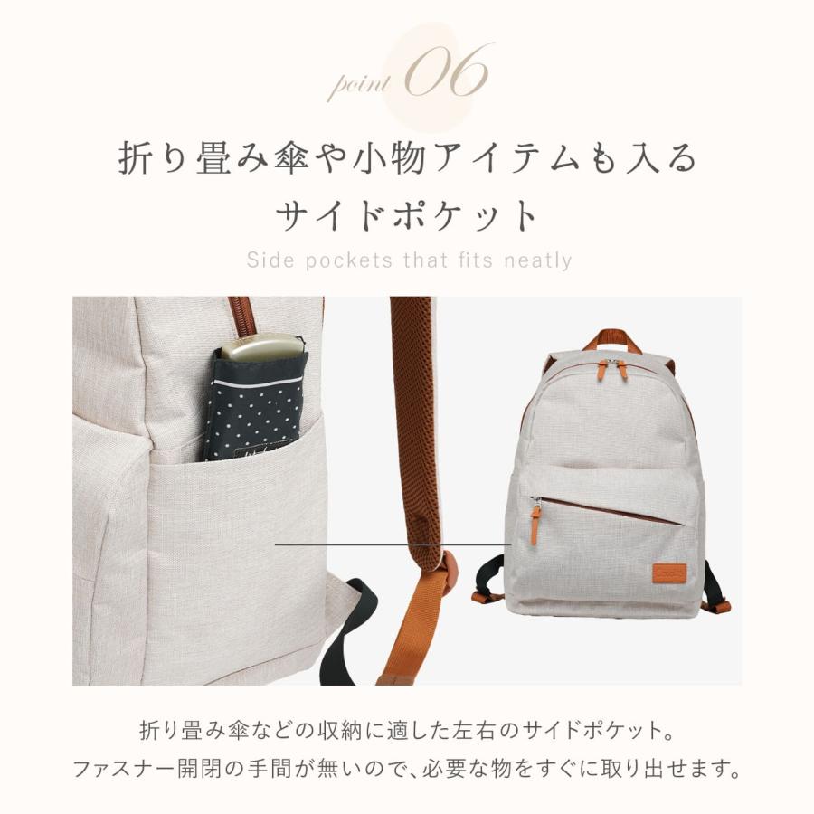 Casalita キャサリータ CL-11191 AGSリュックサック バックパック 15L レディース メンズ ビジネス 大容量 A4サイズ 無重力 軽量 撥水 | Casalita | 13