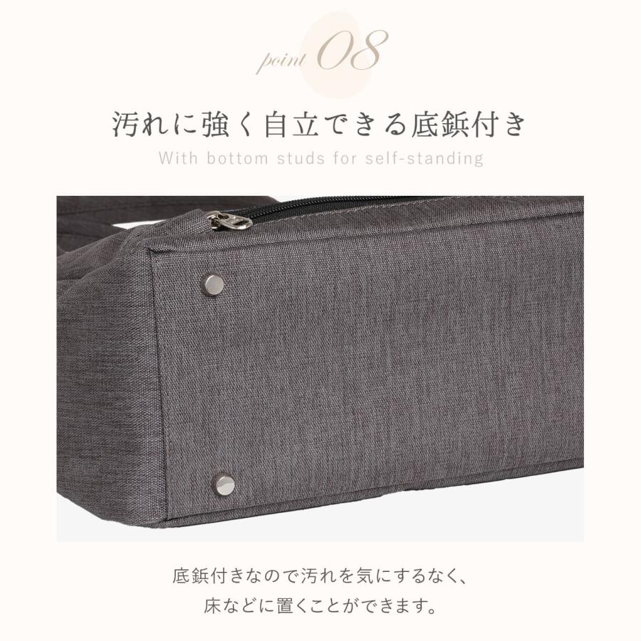 キャサリータ トートバッグ メンズ レディース 大容量 大きめ 肩掛け 軽い 軽量 撥水 A4サイズ 無重力 ブラック キャリーオン CL-13127 | Casalita | 14