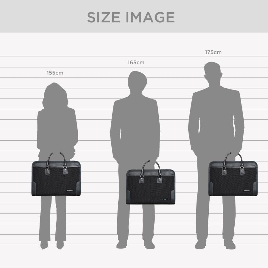 HIROKO KOSHINO ビジネスバッグ メンズ 就活カバン 大容量