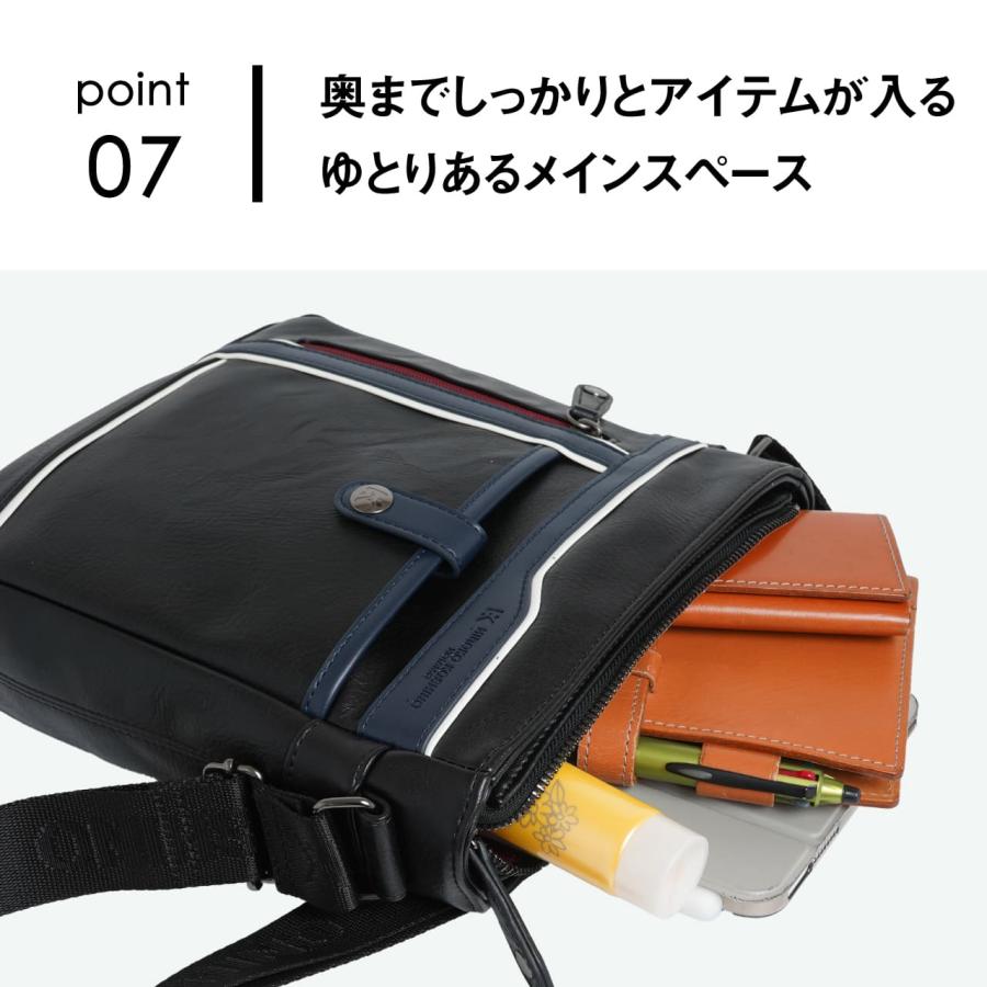 HIROKO KOSHINO ショルダーバッグ メンズ レディース 大きめ HIROKO KOSHINO ショルダーバッグ メンズ レディース 大きめ