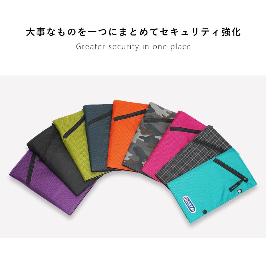 今季ブランド <br>OUTDOOR パスポートケース OD021 ブラックチェック ガール GIRL ステッカー STICKER シール スケボー スケートボード ストリート ブランド カスタム デッキ スマホ カラー:Black Orange Pink サイズ:7.5cm