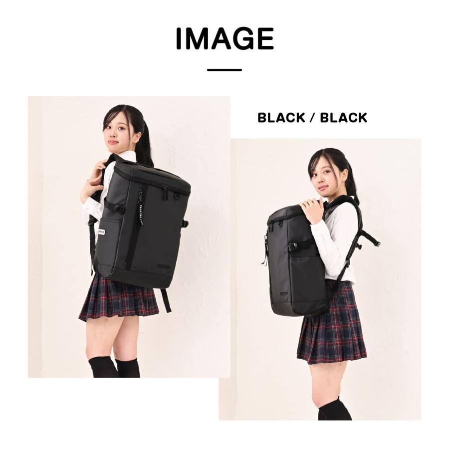 OUTDOOR PRODUCTS アウトドアプロダクツ スクールリュック スクールバッグ 通学リュック デイパック スクバ A3 大容量 35L ブラック 黒 OD-11193の画像