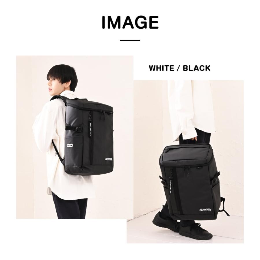 OUTDOOR PRODUCTS アウトドアプロダクツ スクールリュック スクールバッグ 通学リュック デイパック スクバ A3 大容量 35L ブラック 黒 OD-11193の画像