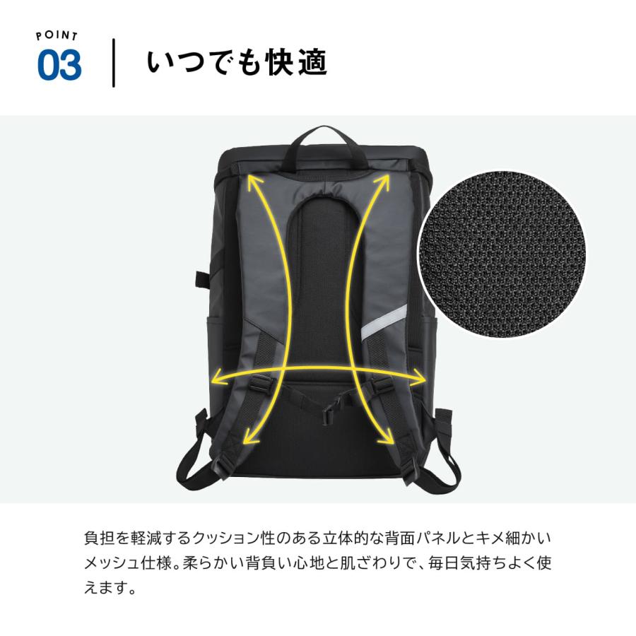 OUTDOOR PRODUCTS アウトドアプロダクツ スクールリュック スクールバッグ 通学リュック デイパック スクバ A3 大容量 35L ブラック 黒 OD-11193の画像