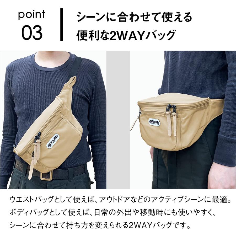 OUTDOOR PRODUCTS（アウトドアプロダクツ） OD-12291 ウエストバッグ
