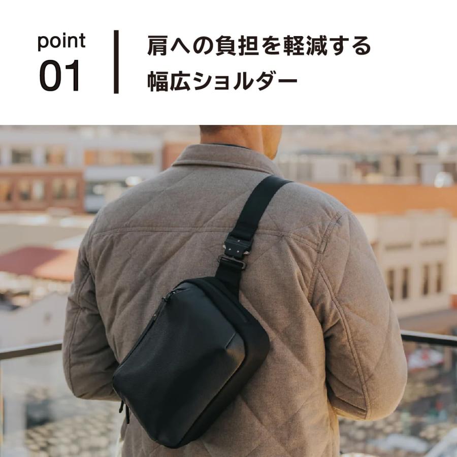 TRIMMERS USA トリマーズUSA TR-004 レザースリングバッグ ショルダー ボディバッグ Solstice Sling Bag R_12