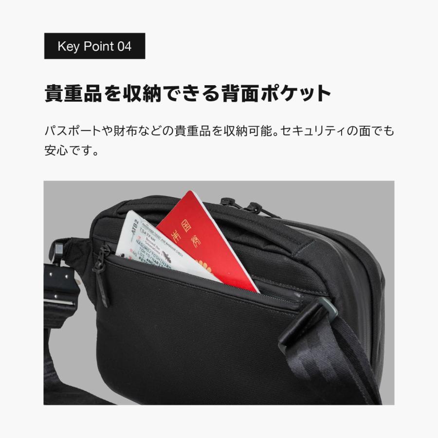 TRIMMERS USA トリマーズUSA TR-004 レザースリングバッグ ショルダー ボディバッグ Solstice Sling Bag R_9