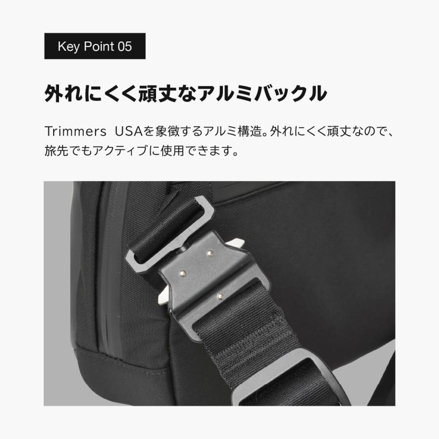 TRIMMERS USA トリマーズUSA TR-004 レザースリングバッグ ショルダー ボディバッグ Solstice Sling Bag R_10