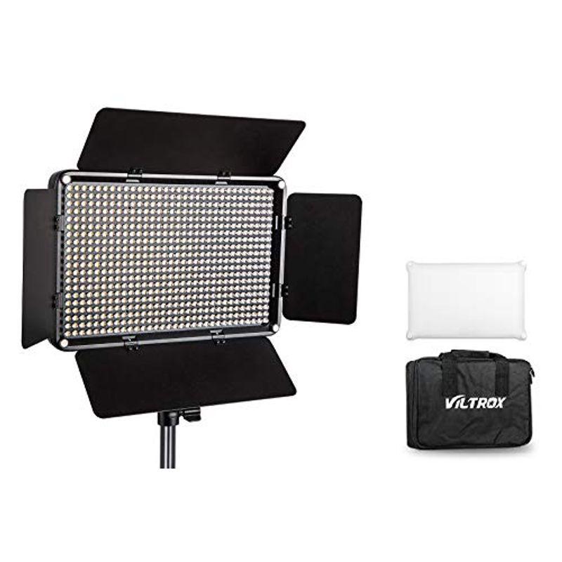 VILTROX VL-D640T LEDビデオライト写真撮影照明ライト2色温度 3300K-5600K 調光可 4800L CRI95+ ビ