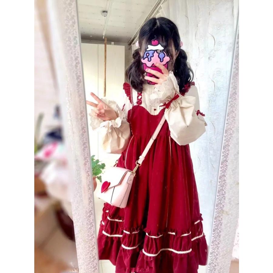 即納有り】ロリータ服 ベビードールワンピース ハイウエスト 即納有り】ロリータ服 ベビードールワンピース ハイウエスト