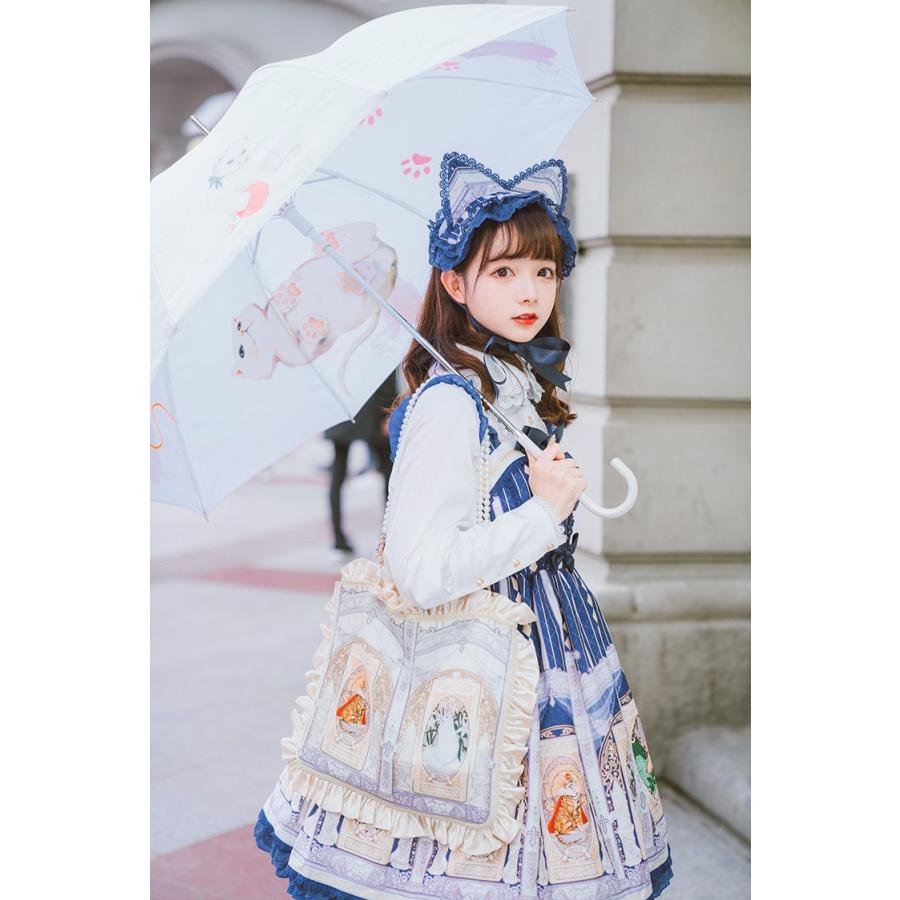 即納 現品限り】ロリータ服 ゴージャスジャンパースカート ジャンスカ