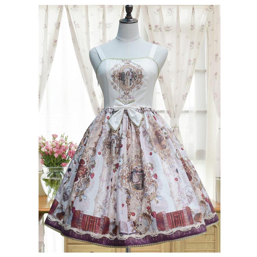 即納品あり】ロリータ服 天国の花園ジャンパースカート jsk ジャンスカ