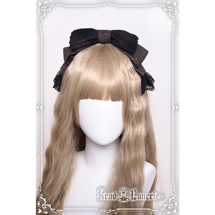 ロリータ Krad Lanrete ゴスロリリボンカチューシャ レース リボン ロリータ小物 Cnalb514 Luxury ラグジュアリ 通販 Yahoo ショッピング