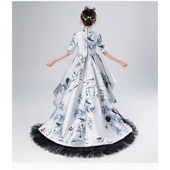 ロリータ 中華ロリータ キッズ 華ロリ ロング 半袖 ひざ丈 Qilolita 鶴 レース ロリータファッション Hil001 Hil001 Luxury ラグジュアリ 通販 Yahoo ショッピング