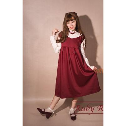 ロリータ Cel Crusade 長袖シンプルワンピース Op ワンピ 普段使い 甘ロリ Loli0122 Luxury ラグジュアリ 通販 Yahoo ショッピング