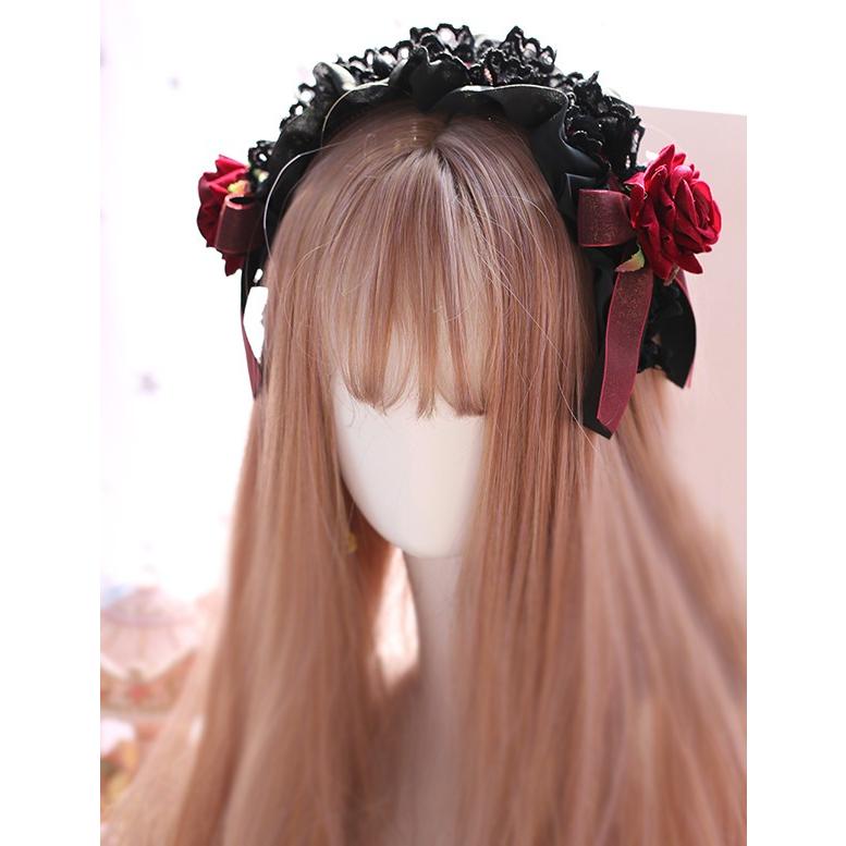 ロリータ ゴスロリローズリボンカチューシャ カチューシャのみ Kc ゴスロリ 小物 バラ Loli0604 Luxury ラグジュアリ 通販 Yahoo ショッピング