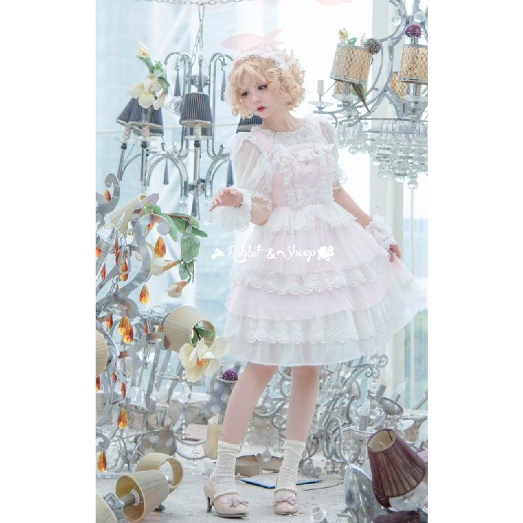 現品限り】ロリータ服 Rabbit&Sheep 海のプリンセスジャンパースカート