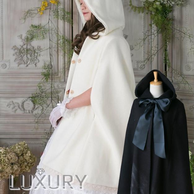 ロリータファッション Sweet Dreamer Vintage 冥府の女王 フード付き104cmマントコート マントのみ 黒ロリ ゴスロリ ロリータ 1039 Loli1039 Luxury ラグジュアリ 通販 Yahoo ショッピング