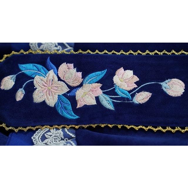 ロリータ 鳥籠 デザイン 華ロリ ブラウスとジャンパースカート セットアップ レッド ブルー 長袖 姫袖 リボン 膝丈ワンピース 中華ロリ Loli Luxury ラグジュアリ 通販 Yahoo ショッピング