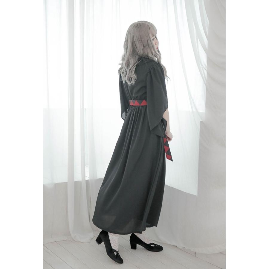 格安 聖夜の魔女 ワンピース ロング丈 腰リボン付き 長袖 レディース ロリータ ゴスロリ 暗黒系 魔女 魔法使い ブラック 春夏 総合ランキング1位 Mercurytechnologies Mn Com