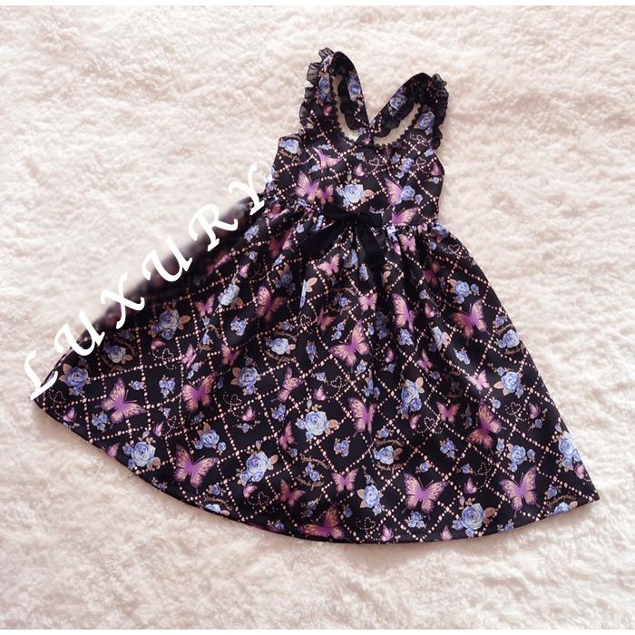 ロリータ ジャンスカのみ Lulu S Garden バタフライ柄ジャンパースカート ジャンスカのみ Jks コスプレ衣装 ワンピース Loli1349 クラロリ 甘ロリ Loli1349ならショッピング ランキングや口コミも豊富なネット通販 更にお得なpaypay残高も スマホアプリも充実で毎日