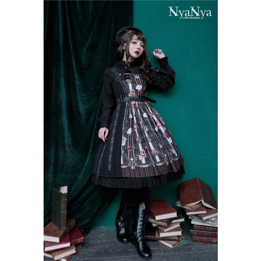 ロリータファッション Nyanya 魔法学校 ジャンパースカート ジャンスカのみ Jsk クラロリ クラシカル 制服風 秋冬 英国風 ロリータ 1472 Loli1472 Luxury ラグジュアリ 通販 Yahoo ショッピング