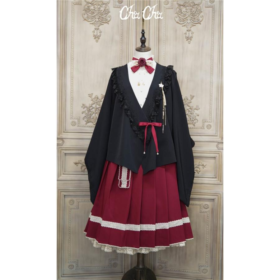 ロリータ Nyanya 和風 振袖 羽織風 上着 コート 秋冬 和風 和ロリ 重ね着 着物風 和服風 クラシカル ロリータファッション ロリィタ レディース Loli1498 Luxury ラグジュアリ 通販 Yahoo ショッピング