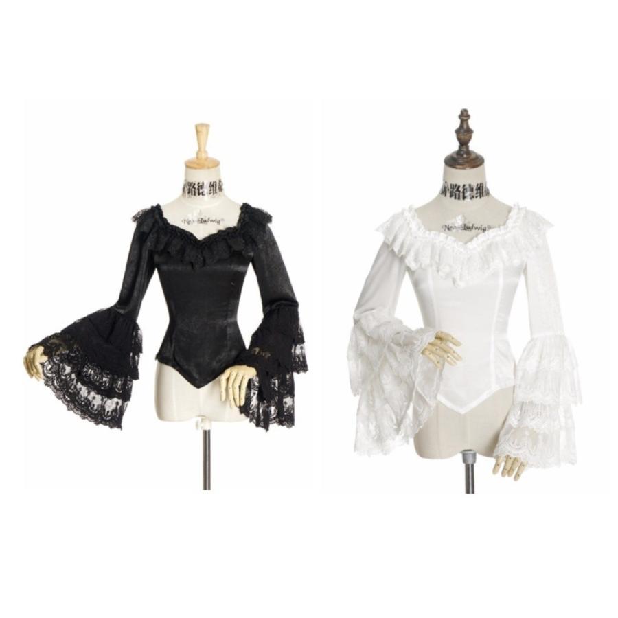 ロリータ Neo Ludwig 10時のシンデレラ 姫袖ブラウス 段フリル フリル ゴスロリ 姫ロリ 貴族 皇族 インナー Loli1915 Luxury ラグジュアリ 通販 Yahoo ショッピング