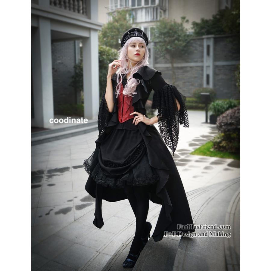 ロリータ Neo Ludwig パイレーツ ロングベスト アウター クール 海賊 男装 王子 ゴスロリ フリル ブラック Loli16 Luxury ラグジュアリ 通販 Yahoo ショッピング