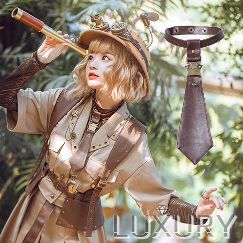 スチームパンクカラーピン Steampunk ネクタイ アクセサリ ブラウン 小物 通年 茶話会 コスプレ ゴスロリ ロリータファッション Loli2122 Luxury ラグジュアリ 通販 Yahoo ショッピング