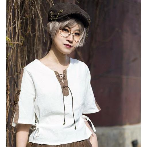 スチームパンク帽子 キャスケット ハンチング グレー ブラウン ヘリンボーン かわいい カジュアル ロリータファッション Loli2162 Luxury ラグジュアリ 通販 Yahoo ショッピング