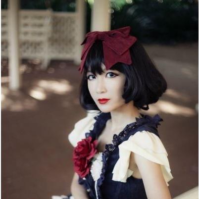 ロリータ 白雪姫 リボンカチューシャ ワイン レッド クラシカル かわいい ボリューム ヘッドドレス ヘアアクセサリ 人気 フリーサイズ トレンド おしゃれ Loli2504 Luxury ラグジュアリ 通販 Yahoo ショッピング