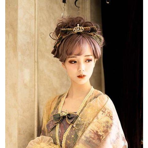 ロリータ リボンカチューシャ クラシカル クラロリ 通年 かわいい 姫ロリ ドレス エレガント フェミニン 華やか ゴージャス パーティ ドレス ヘッドドレス ファ Loli2668 Luxury ラグジュアリ 通販 Yahoo ショッピング