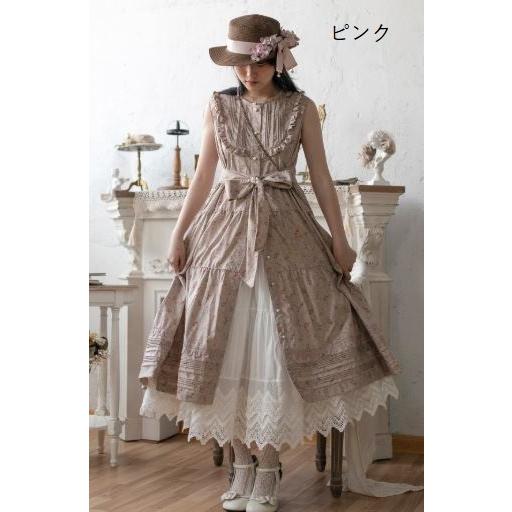 ロリータワンピース ロリータドレス ロリータファッション ゴスロリファッション ゴスロリ 甘ロリ 姫ロリ フリル ワンピース ジャンパースカート のみ 3色 小花 Loli3014 Luxury ラグジュアリ 通販 Yahoo ショッピング