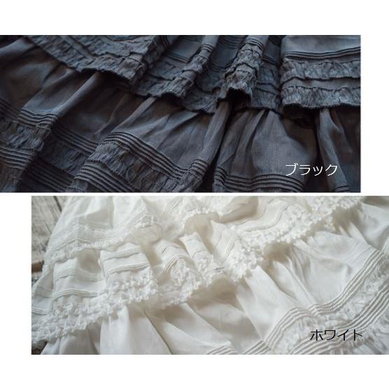 フリルペチコート 6色 甘ロリ インナースカート レイヤード 重ね着 ふんわり フレア ロング ひざ下丈 ウエストゴム ワンサイズ フリル ガーリー Loli3451 Luxury ラグジュアリ 通販 Yahoo ショッピング