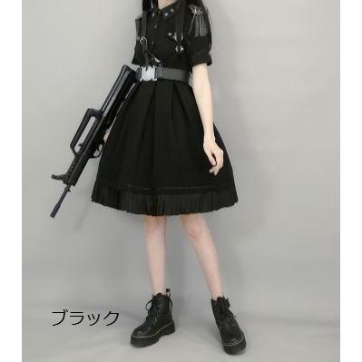 ワンピース 5色 春秋 パンク カジュアル ミリタリー ショート丈 ミディアム丈 ひざ丈 ひざ上丈 大きいサイズ サイズ豊富 半袖 ペンシル すっきり 美シルエット Loli3479 Luxury ラグジュアリ 通販 Yahoo ショッピング