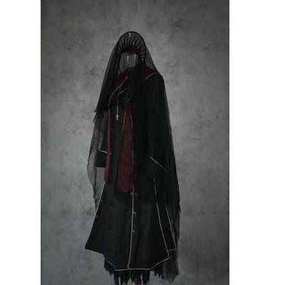 ワンピース ロング ブラック 秋冬 春秋 長袖 ゴシック おしゃれ 大きいサイズ サイズ豊富 人気 撮影 イベント ゴスロリ ロリータファッション Loli3739 Luxury ラグジュアリ 通販 Yahoo ショッピング